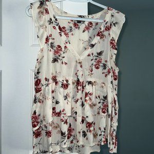 American Eagle floral tank top